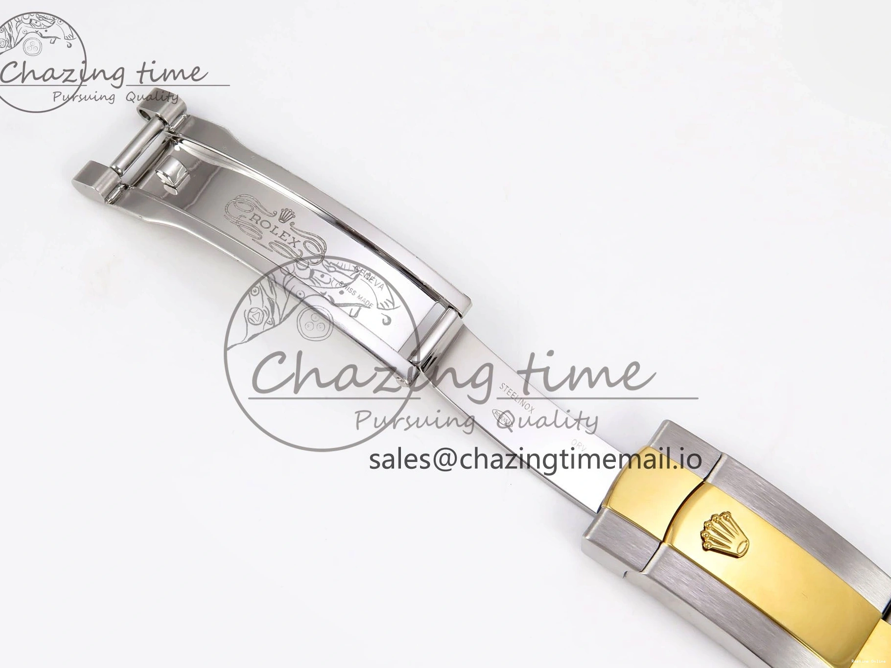 0117 DateJust 41 SS YG ARF 1:1 Best Edition 904L Steel White MOP Dial on Oyster Bracelet SH Sporty 1257